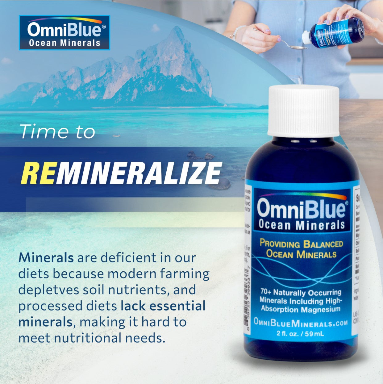 OmniBlue Ocean Minerals 2oz