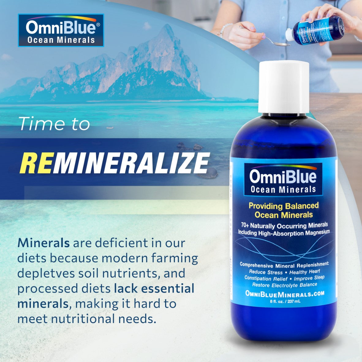 OmniBlue Ocean Minerals 8oz