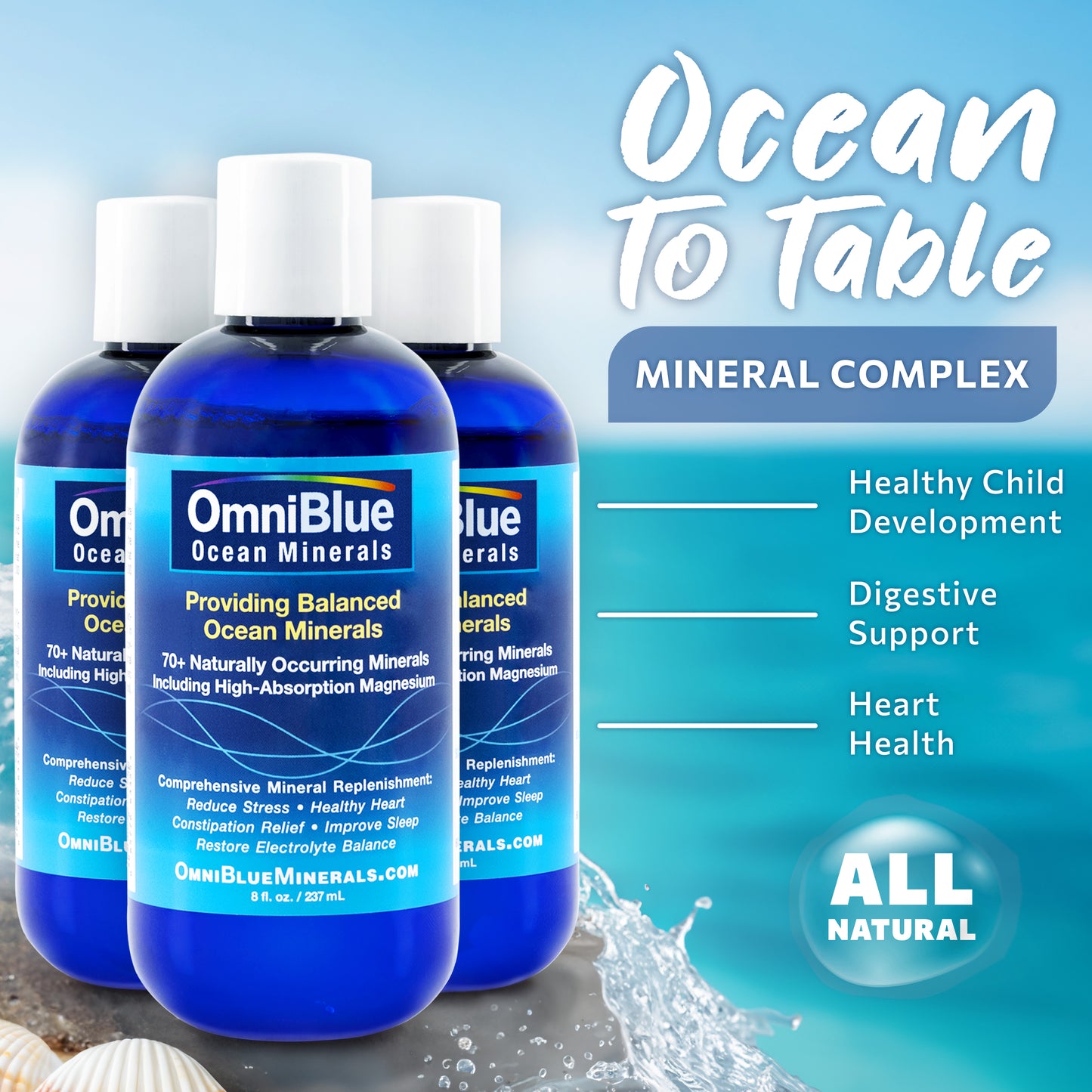 OmniBlue Triple Pack 8oz
